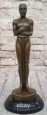 Bronze Oscar Trophy Movie Memorabilia Real Metal Statue Fine Sculpture Sale