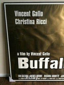 Buffalo 66 Large Framed Poster / Signed by Vincent Gallo
