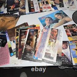 Bulk Movie Promotional Flyers Bundle & Memorabilia