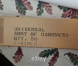 C9 NR MINT ROLLED! ORIGINAL ARMY OF DARKNESS 1992 MOVIE Poster 27X40 CAMPBELL