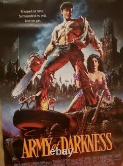 C9 NR MINT ROLLED! ORIGINAL ARMY OF DARKNESS 1992 MOVIE Poster 27X40 CAMPBELL