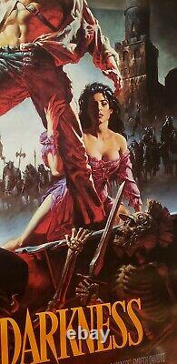 C9 NR MINT ROLLED! ORIGINAL ARMY OF DARKNESS 1992 MOVIE Poster 27X40 CAMPBELL