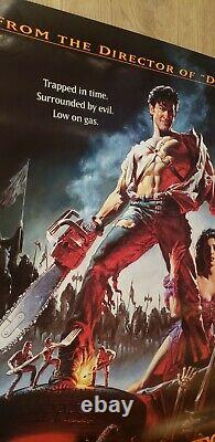 C9 NR MINT ROLLED! ORIGINAL ARMY OF DARKNESS 1992 MOVIE Poster 27X40 CAMPBELL