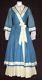 CIVIL WAR WESTERN FRONTIER 1880s PERIOD DRESS FABULOUS