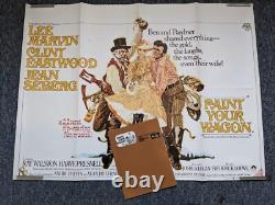 CLINT EASTWOOD PAINT YOUR WAGON Original Film Memorabilia