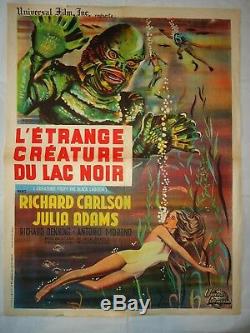 CREATURE FROM THE BLACK LAGOON/// U26/ ORIGINAL french poster