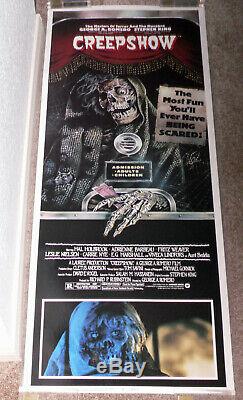 CREEPSHOW orig 1982 ROLLED 14x36 movie poster STEPHEN KING sealed in lamination
