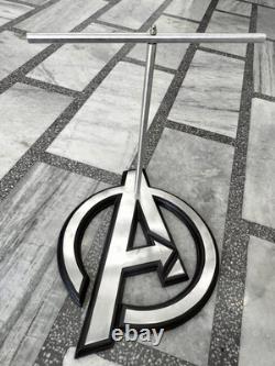 Captain Shield Stand Aluminum & Iron Collectible Display