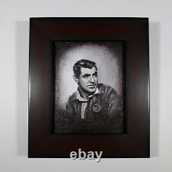 Cary Grant Film Art Painting 4 x 5 Acrylic on Canvas Movie Memorabilia Portrait