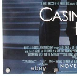 Casino Royale James Bond 2006 Double Sided Original Movie Poster 27 x 40