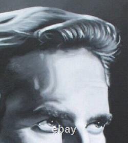 Charlton Heston Film Art Painting 16x20 Canvas BenHur Movie Memorabilia Portrait