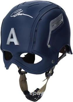 Chris Evans Captain America Autographed Marvel Replica Helmet