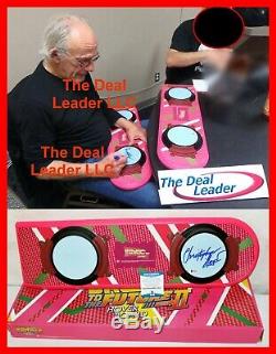 Christopher Lloyd Back To The Future 2 Doc autograph Hoverboard BAS Beckett PSA