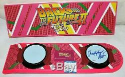 Christopher Lloyd Back To The Future 2 Doc autograph Hoverboard BAS Beckett PSA