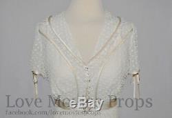 Coco CHANEL Silk Dress Paris Couture Gown Kristen Stewart Wedding Twilight 1930s