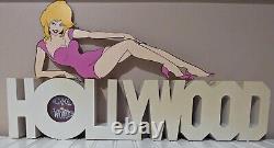 Cool World 1992 Hollywood Sign and Clock Complete with HOLLI WOULD