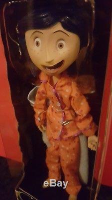 Coraline Neca Doll SET 4 FIGURES Original IN BOX LAIKA 2008 Comic Con Exclusive