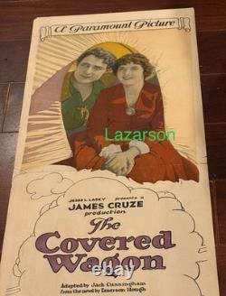 Covered Wagon Rare Orig Insert Poster Lois Wilson Kerrigan James Cruze 1923