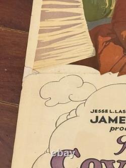Covered Wagon Rare Orig Insert Poster Lois Wilson Kerrigan James Cruze 1923