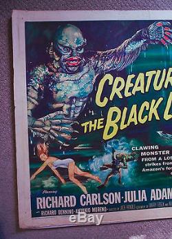 Creature from the Black Lagoon 22x28 Original half sheet poster RARE