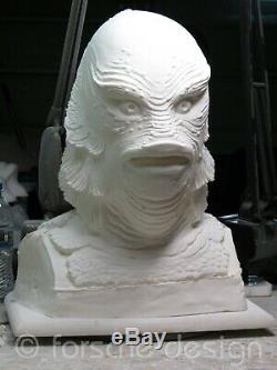 Creature from the Black Lagoon Life-size 11 Urethane Bust from Original Molds