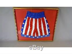 Creed Apollo Creed Boxing Shorts Rocky Stallone MGM Movie Prop