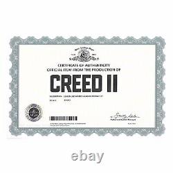 Creed Screen Used Matched Apollo Creed Trophy Prop Rocky Sylvester Stallone