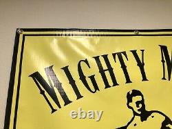 Creed Sylvester Stallone Rocky Balboa Screen Used Prop Banner Mighty Mick Rambo