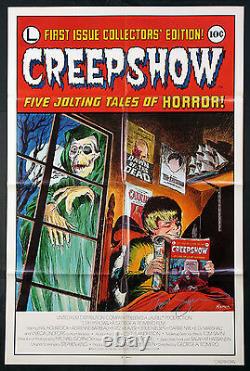 Creepshow George Romero Horror Autographed 1982 1-sheet Near Mint