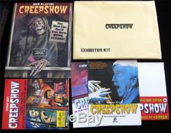 Creepshow RARE ORIGINAL Exhibitor Press Kit with 3D Pop-Up Promo TPB Graphic Novel