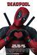DEADPOOL Original Movie Poster Final DS 2-sided Double Sided 27X40 Stan MARVEL