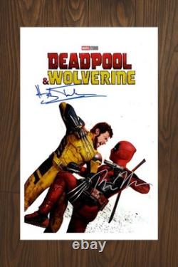 DEADPOOL & WOLVERINE Signed Movie Poster 11x17 with COA Authentic Memorabilia