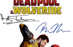 DEADPOOL & WOLVERINE Signed Movie Poster 11x17 with COA Authentic Memorabilia