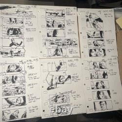 DIE HARD 2 Movie Props Production Art Storyboards lot ACTION MOVIES X1