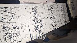 DIE HARD 2 Movie Props Production Art Storyboards lot ACTION MOVIES X1