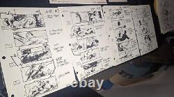 DIE HARD 2 Movie Props Production Art Storyboards lot ACTION MOVIES X1