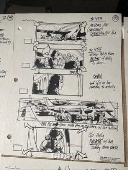 DIE HARD 2 Movie Props Production Art Storyboards lot ACTION MOVIES X1