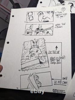 DIE HARD 2 Movie Props Production Art Storyboards lot ACTION MOVIES X1