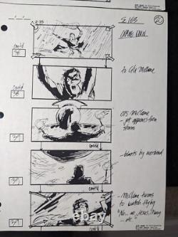DIE HARD 2 Movie Props Production Art Storyboards lot ACTION MOVIES X1