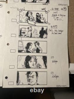 DIE HARD 2 Movie Props Production Art Storyboards lot ACTION MOVIES X1
