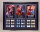 DIE HARD TRILOGY 35mm Movie Film Cell Lighted Display, withCOA, metal stand