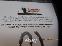 DR STRANGE THE MULTIVERSE KAMAR-TAJ TEMPLE HANGING FLOWERED TEMPLE PROP WithCOA