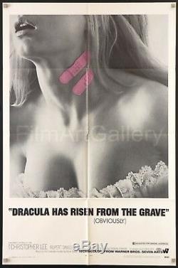 DRACULA HAS RISEN FROM THE GRAVE 1969 U. S. 1sh Excellent condition Hammer horror