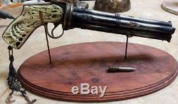 DRIVE ANGRY MOVIE PROP GODKILLER RARE WITH DISPLAY STAND, BULLET AND COA