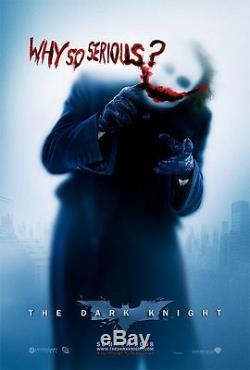 Dark Knight (Joker) Original Movie Poster Double Sided 27x40