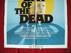 Day Of The Dead 1985 Original Movie Poster 1sh Dawn Of The Dead Halloween Nm-m
