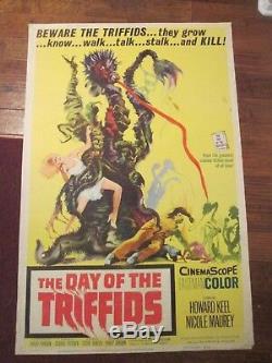 Day Of The Triffids -Original 40 x 60 Movie Poster