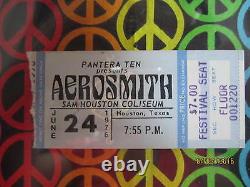 Dazed and Confused DVD, Houston Aerosmith Concert Ticket, Memorabilia