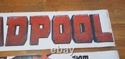 Deadpool 2015 Steel Book Best Buy Exclusive DVD/Blu-ray Movie Display Banners