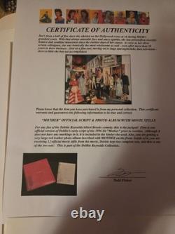 Debbie Reynolds Personal Copy Script and Pressbook and Still set in Scrapbook